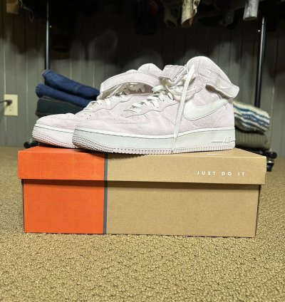 Air Force 1 Mid 07 Qs Venice Summit White