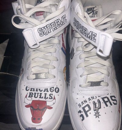 Air Force 1 Mid 07 Supreme Nba