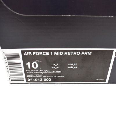 Air Force 1 Mid Jewel Silt Red Pink Ds