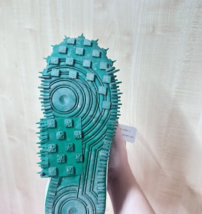 Air Force 1 Mid Nike Off White Pine Green