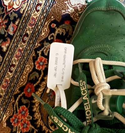 Air Force 1 Mid Off White Pine Green