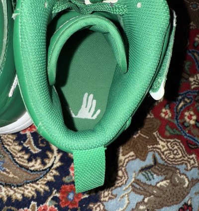 Air Force 1 Mid Off White Pine Green