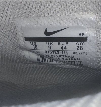 Air Force 1 Mid Size 10 Used