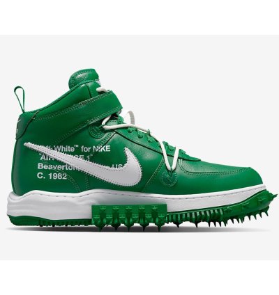 Air Force 1 Mid Sp Leather Pine Green White-white Dr0500-300