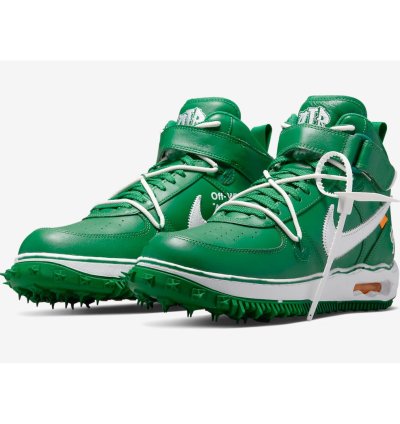 Air Force 1 Mid Sp Leather Pine Green White-white Dr0500-300
