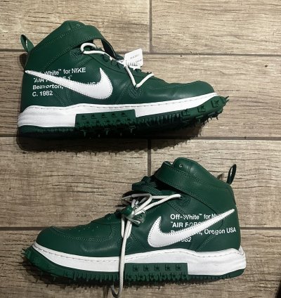 Air Force 1 Mid Sp Lthr Off White