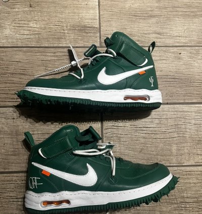 Air Force 1 Mid Sp Lthr Off White