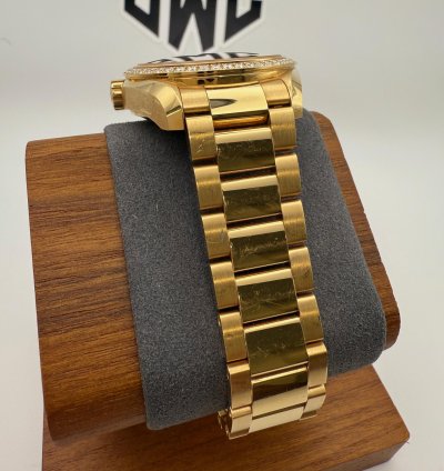 Omega Seamaster Aqua Terra 38 5mm Yellow Gold Mop Diamond 231 55 39 21 55 002