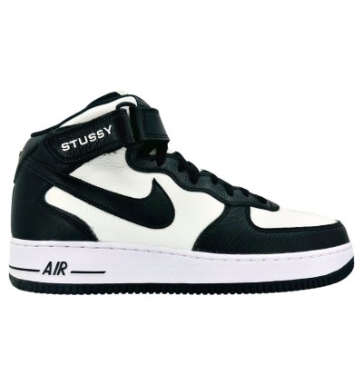Air Force 1 Mid Stussy Grey Black