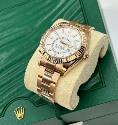 Rolex Sky-dweller 326935 White Dial Everose Oyster 2021