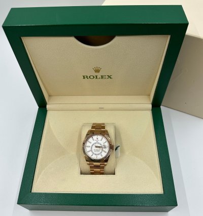 Rolex Sky-dweller 326935 White Dial Everose Oyster 2021