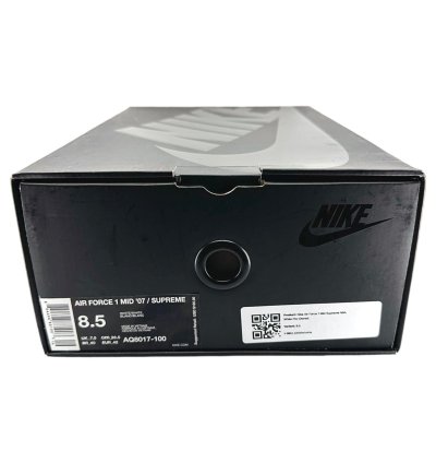 Air Force 1 Mid Supreme Nba White