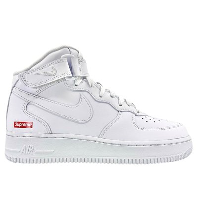Air Force 1 Mid Supreme White