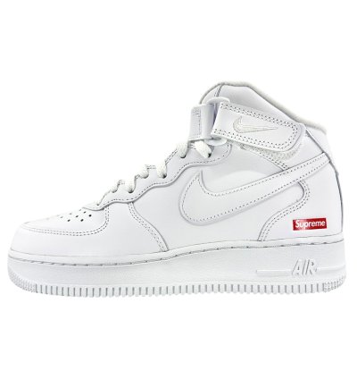Air Force 1 Mid Supreme White