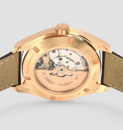 Omega Seamaster Aqua Terra Annual Calendar 18kt Rose Gold Men Watch