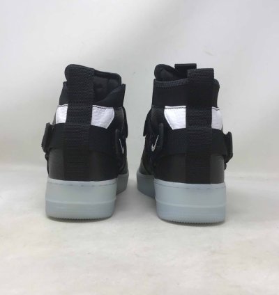 Air Force 1 Mid Utility Black Half Blue
