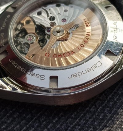 Omega Seamaster Aqua Terra Annual Calendar Oro Blanco Ed Lim