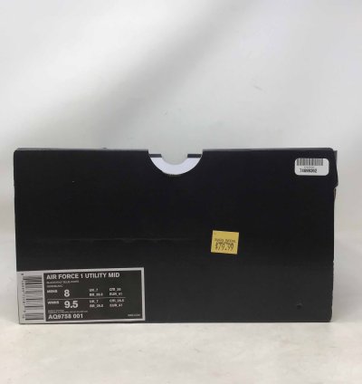 Air Force 1 Mid Utility Black Half Blue