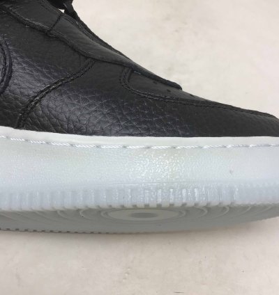 Air Force 1 Mid Utility Black Half Blue