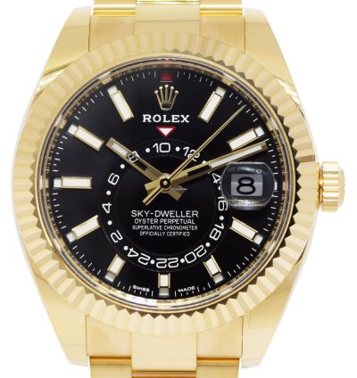Rolex Sky-dweller 326938 18k Yellow Gold Oyster Bracelet - Unworn 2022