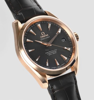 Omega Seamaster Aqua Terra Brown Dial Rose Gold 42mm