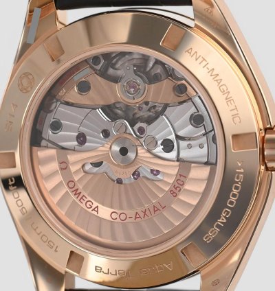 Omega Seamaster Aqua Terra Brown Dial Rose Gold 42mm