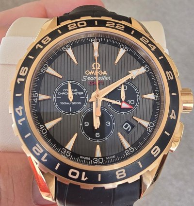 Omega Seamaster Aqua Terra Chronograph Full Set Box And Papers