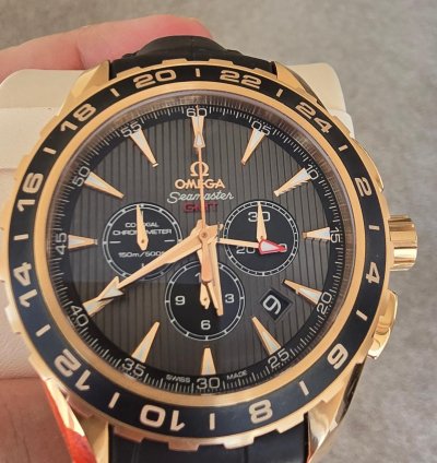 Omega Seamaster Aqua Terra Chronograph Full Set Box And Papers