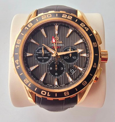Omega Seamaster Aqua Terra Chronograph Full Set Box And Papers