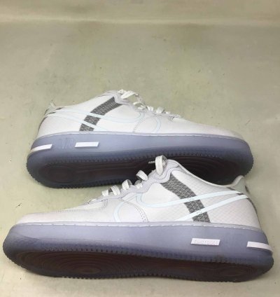 Air Force 1 React Qs White Ice