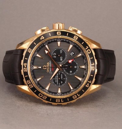Omega Seamaster Aqua Terra Chronograph Gmt 231 53 44 52 06 001 - 18k