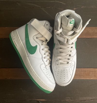 Air Force 1 Retro High Qs Lucky Green 2016 Size 8