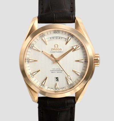 Omega Seamaster Aqua Terra Co-axial Day Date 41 5mm Men Luxury Watch