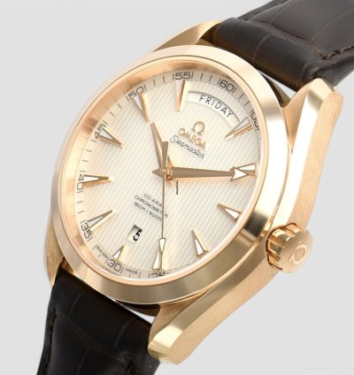 Omega Seamaster Aqua Terra Co-axial Day Date 41 5mm Men Luxury Watch