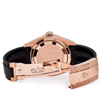 Rolex Sky-dweller 336235 Rose Gold Brown Chocolate Dial Oysterflex