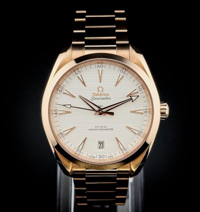 Omega Seamaster Aqua Terra Co-axial Master Chronometer Rose Gold