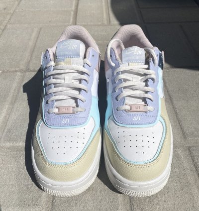 Air Force 1 Shadow White Glacier