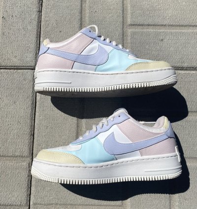 Air Force 1 Shadow White Glacier
