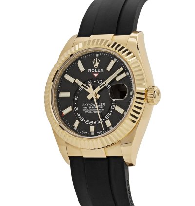 Rolex Sky-dweller 336238 Yellow Gold Bright Black Dial 2024