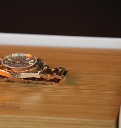 Omega Seamaster Aqua Terra Gmt Omega Seamaster 150 18k Full Rose Gold 43mm Gmt Automatic