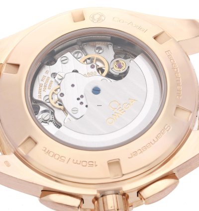 Omega Seamaster Aqua Terra Gmt Rose Gold Mens Watch 231 53 44 52 06 001 Box Card