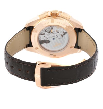 Omega Seamaster Aqua Terra Gmt Rose Gold Mens Watch 231 53 44 52 06 001 Box Card