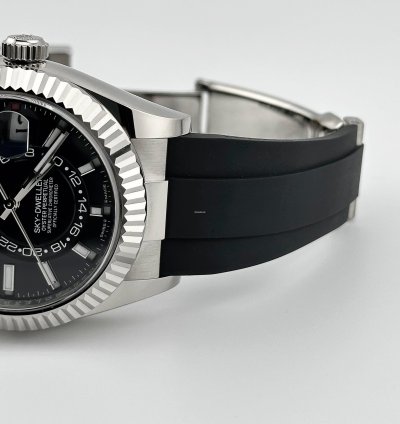 Rolex Sky-dweller 336239 White Gold Black Dial Oysterflex 2025