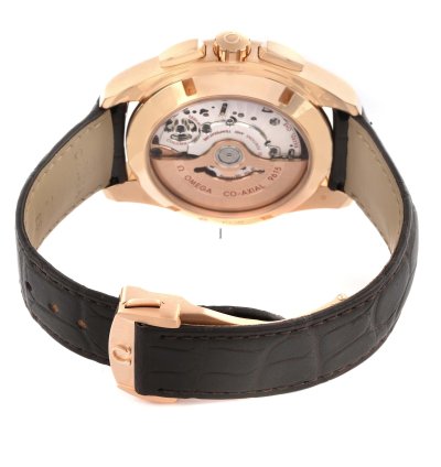 Omega Seamaster Aqua Terra Gmt Rose Gold Watch 231 53 43 52 02 001 Box Card