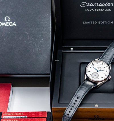 Omega Seamaster Aqua Terra Limited Seamaster Aqua Terra Special Edition Xxl 49 2mm Full Set