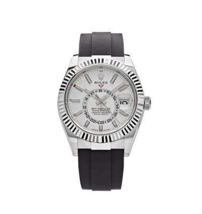 Rolex Sky-dweller 336239 White Gold White Dial Oysterflex