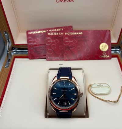 Omega Seamaster Aqua Terra Master 18k Gold