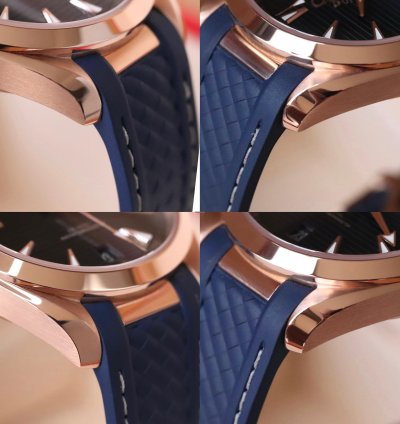 Omega Seamaster Aqua Terra Master 41mm Chronometer Sedna Rose Gold Blue Dial 220 52 41 21 03 001