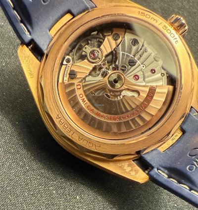 Omega Seamaster Aqua Terra Master Chronometer Rose Golden Omega Seamaster Aqua Terra Master Chronometer