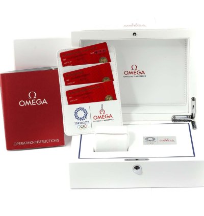 Omega Seamaster Aqua Terra Olympic Games Watch 522 53 38 20 03 001 Box Card